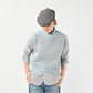 45R Bonita Jacquard Vest (Saxe Blue)