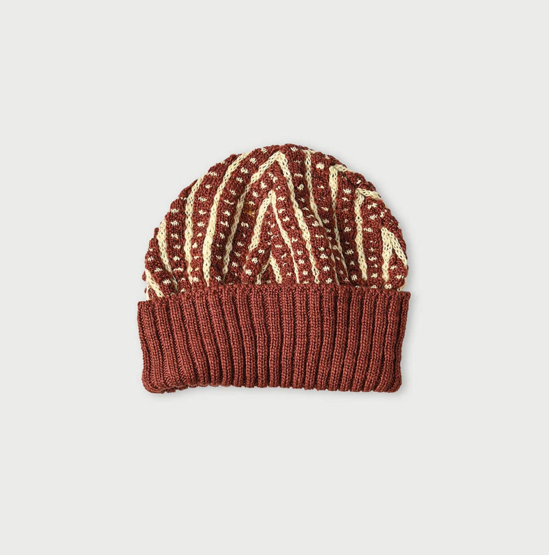 45R Bonita Jacquard Cap (Burgundy) - Image 1