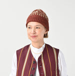 45R Bonita Jacquard Cap (Burgundy)