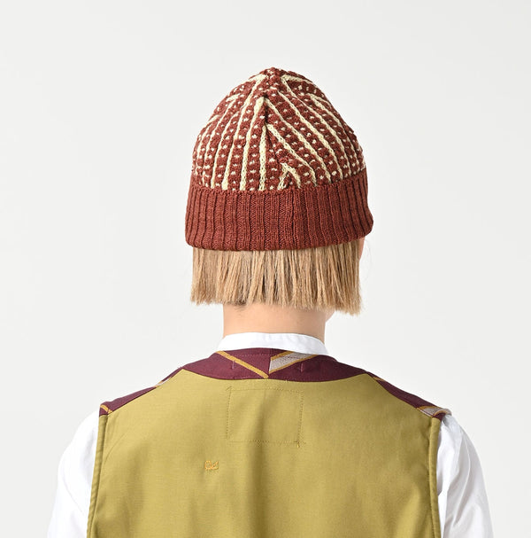 45R Bonita Jacquard Cap (Burgundy)