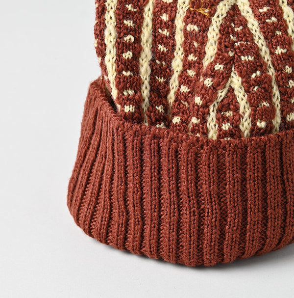 45R Bonita Jacquard Cap (Burgundy)