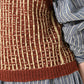 45R Bonita Jacquard Vest (Burgundy)