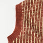 45R Bonita Jacquard Vest (Burgundy)