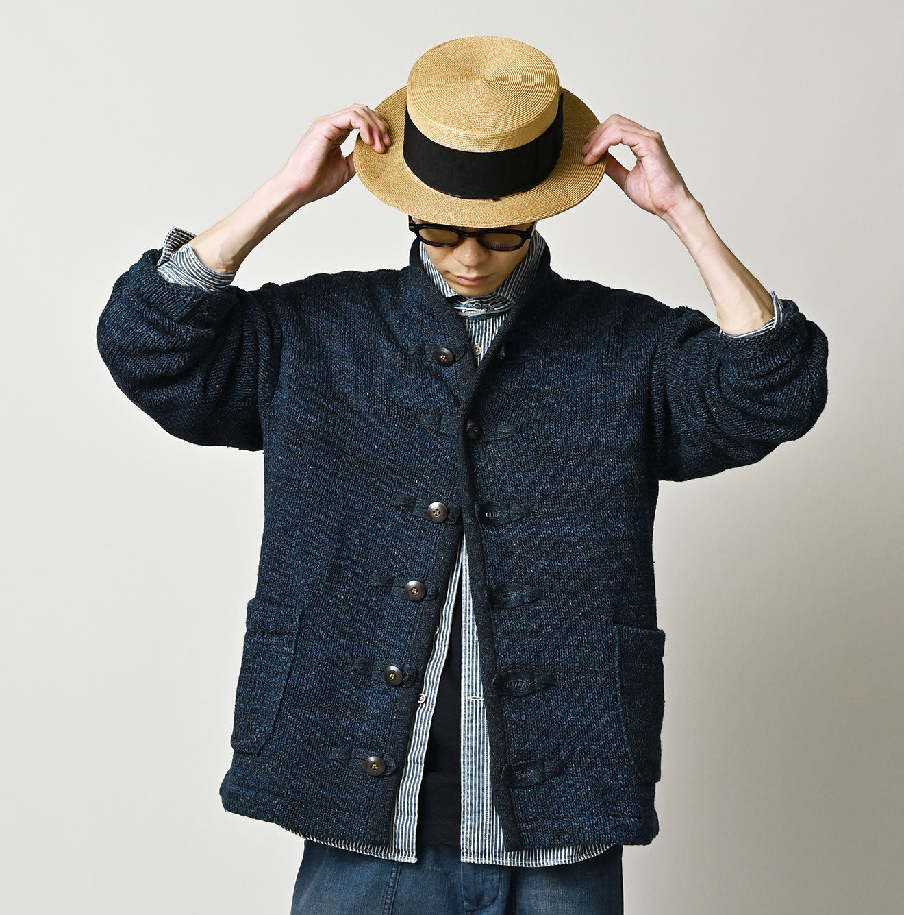 Indigo 908 8 Knot Binder Cardigan - Image 5