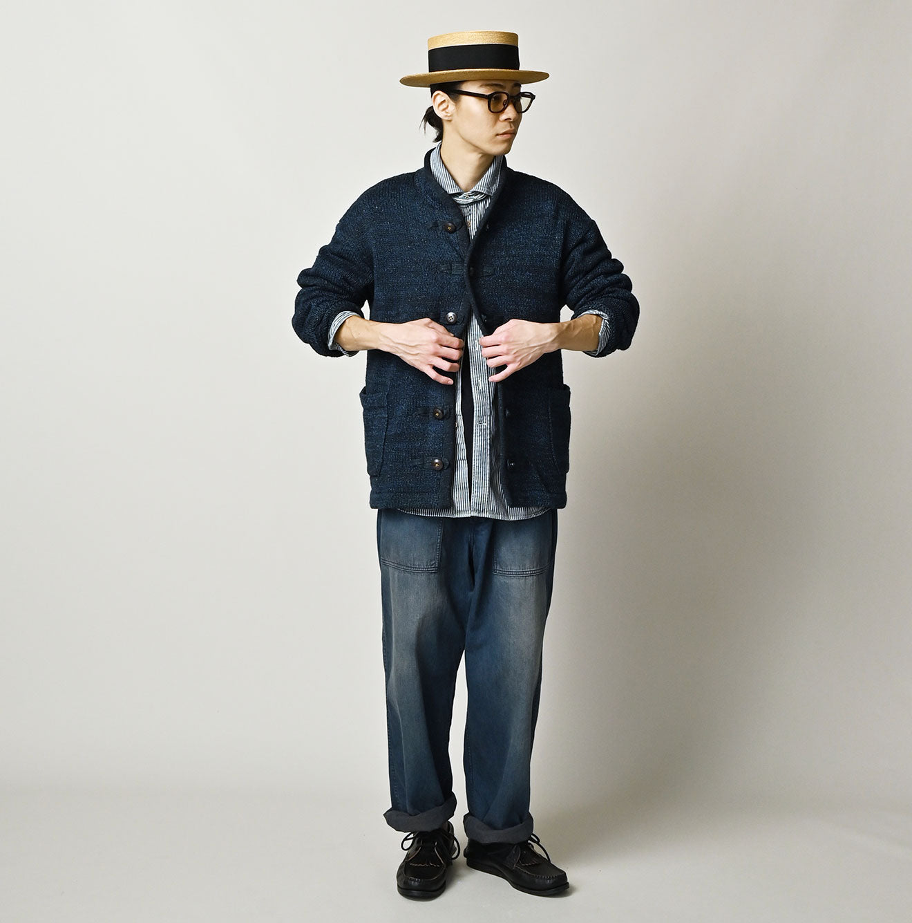 Indigo 908 8 Knot Binder Cardigan - Image 3