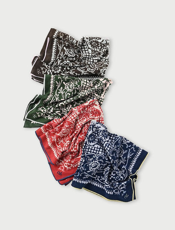 Tenjiku Flower Sarasa Bandana