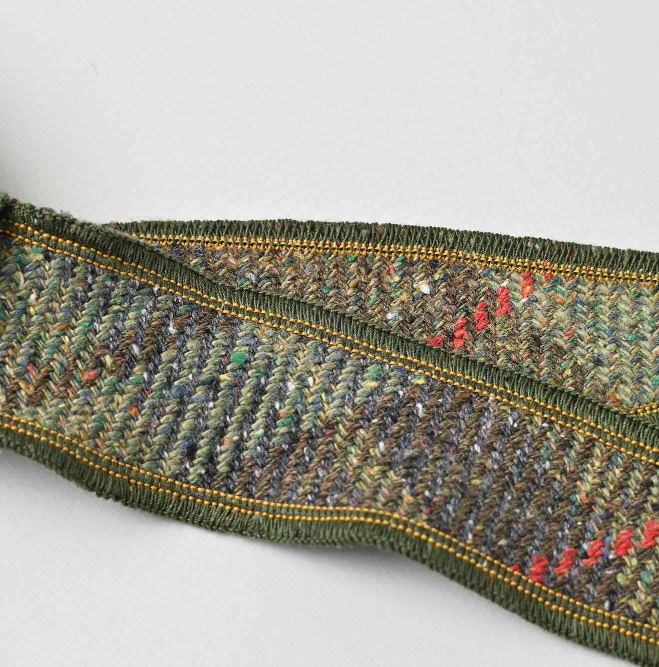 45R Cotton Tweed Tie