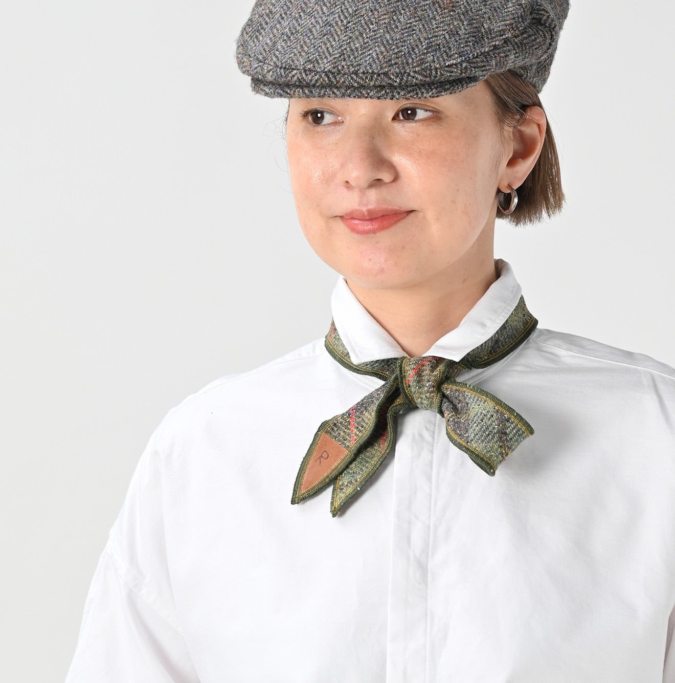45R Cotton Tweed Tie