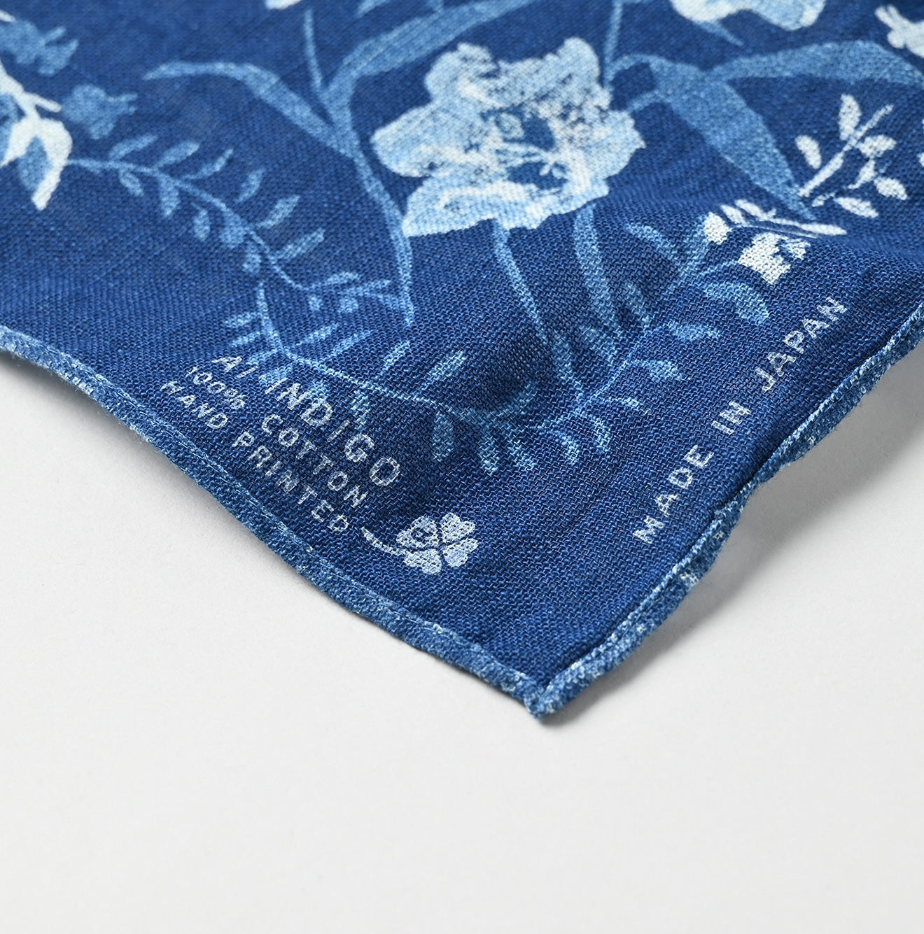 45R Indigo Gauze Iroiro Bandana