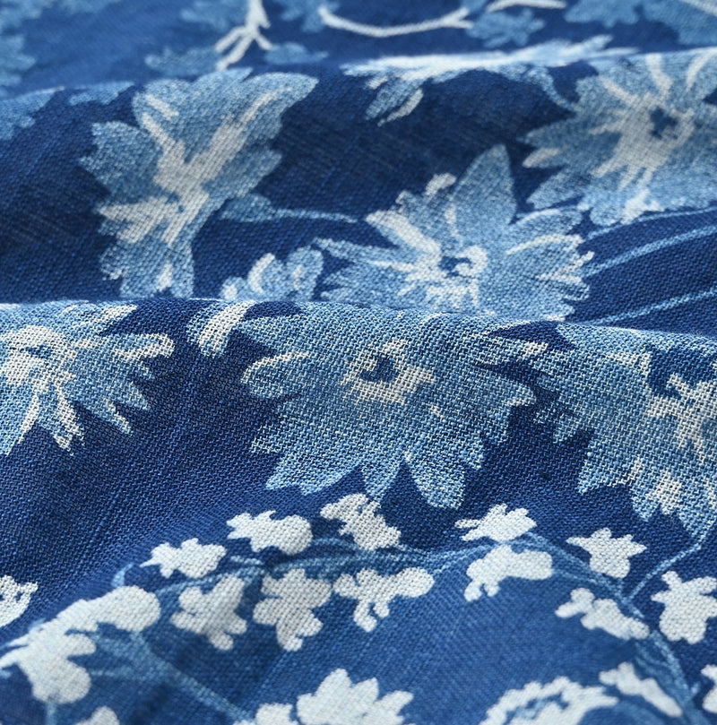 45R Indigo Gauze Iroiro Bandana