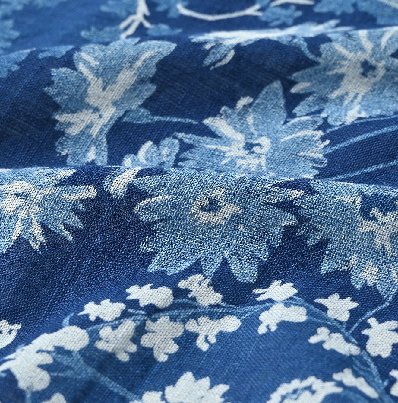 45R Indigo Gauze Iroiro Bandana