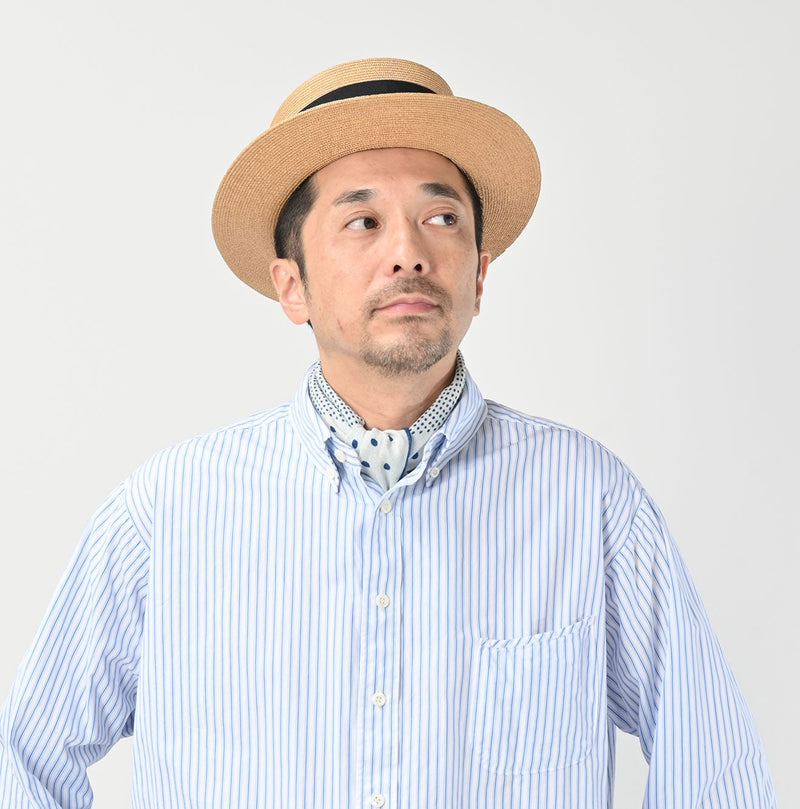 45R Indigo Gauze Iroiro Bandana