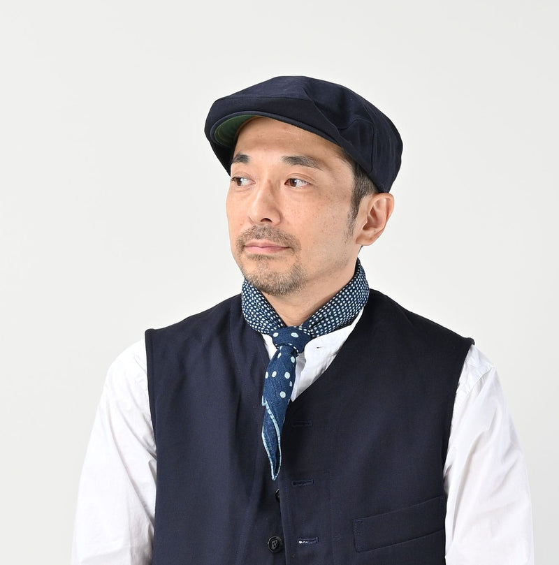 45R Indigo Gauze Iroiro Bandana