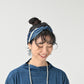 45R Indigo Komon Bandana
