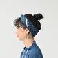 45R Indigo Komon Bandana