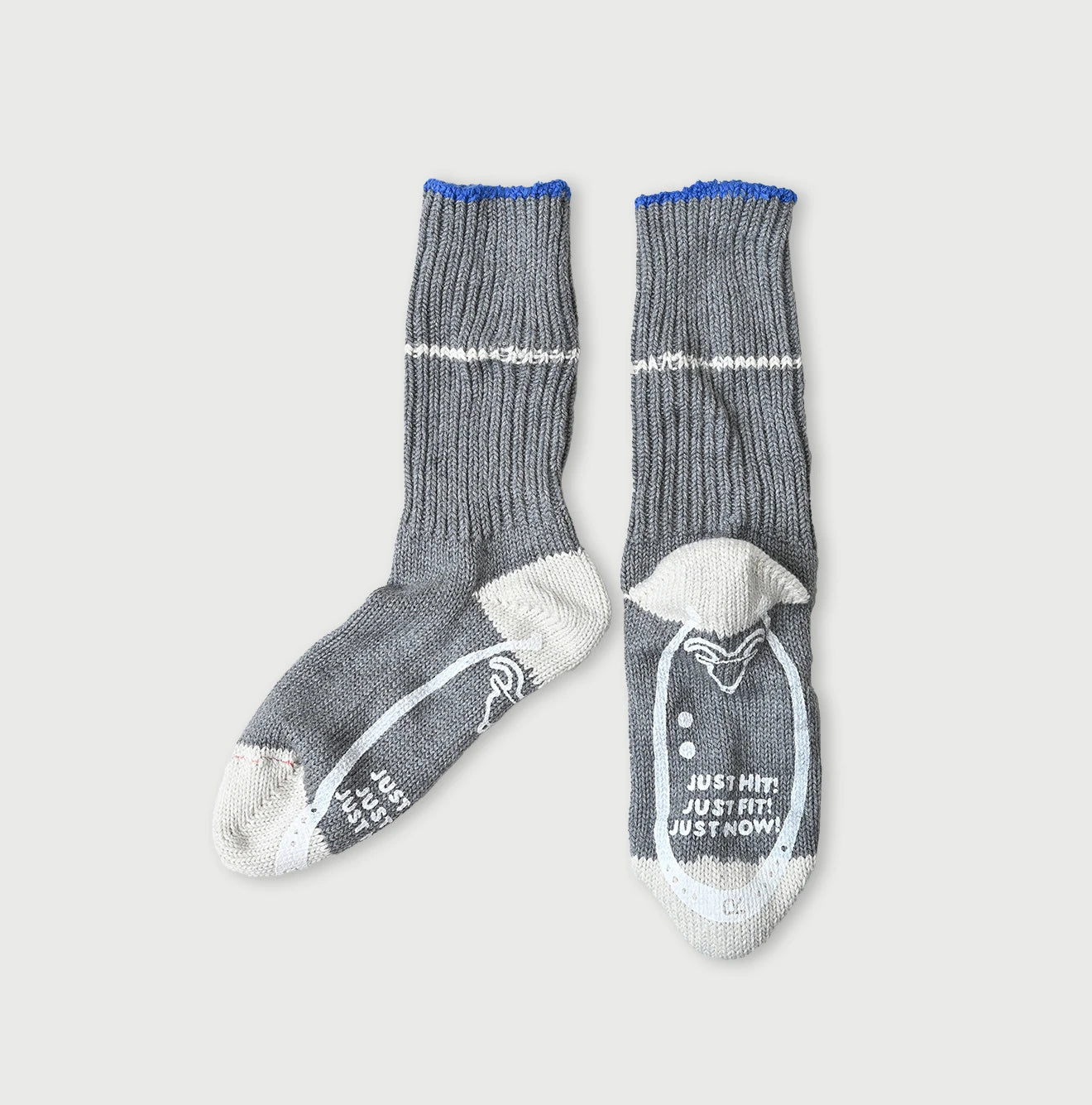 45R 1x1 Rib Low Gauge Socks - Image 1