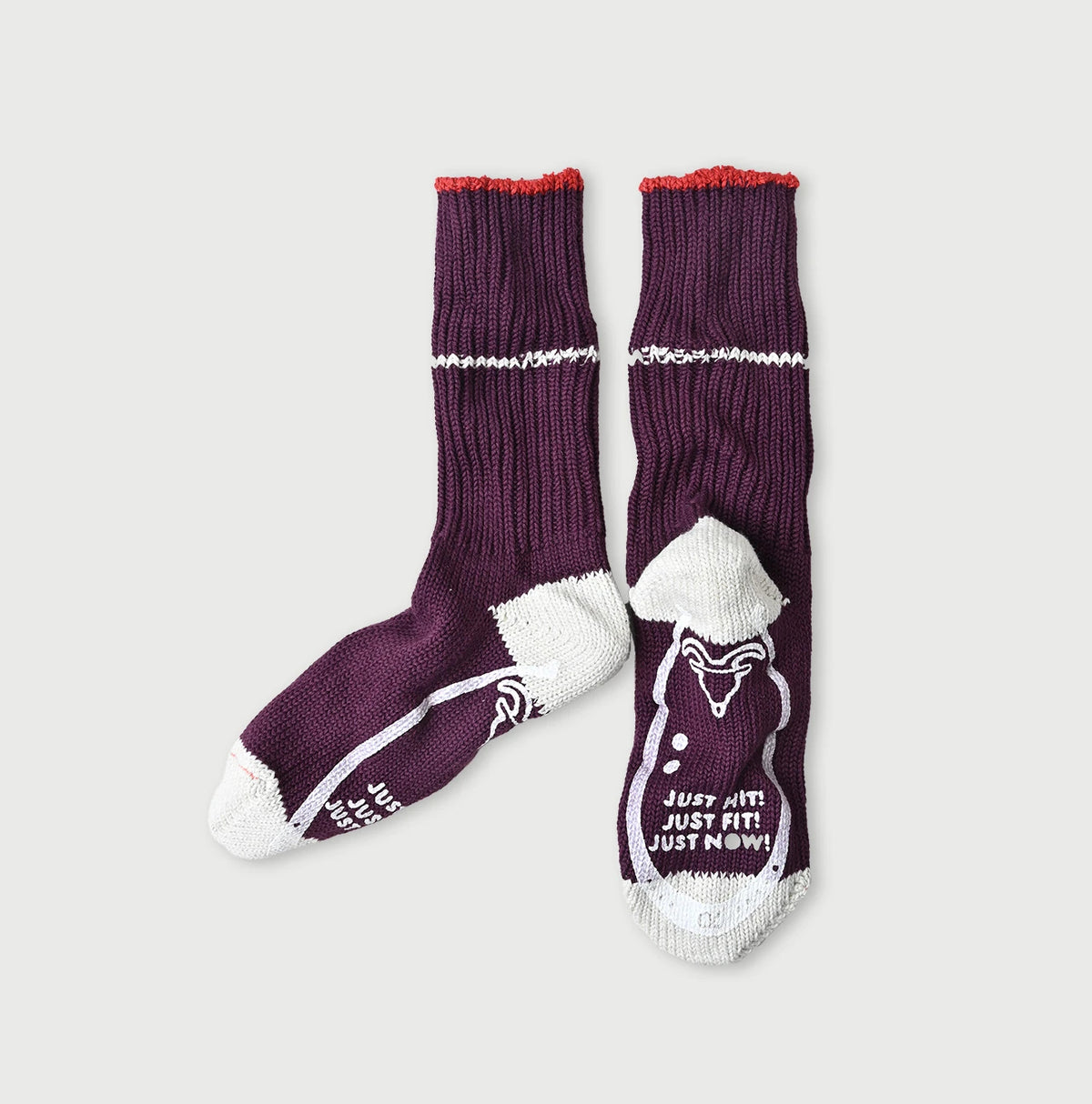 45R 1x1 Rib Low Gauge Socks