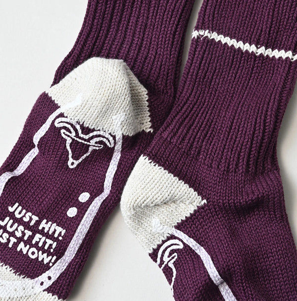45R 1x1 Rib Low Gauge Socks