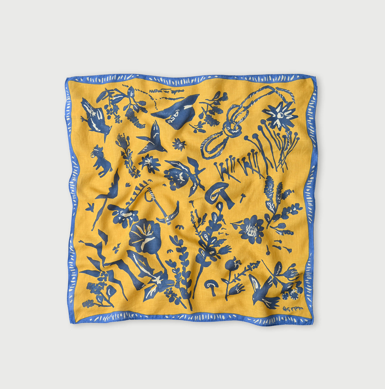 45R Supima Donkey Tail Bandana - Image 3