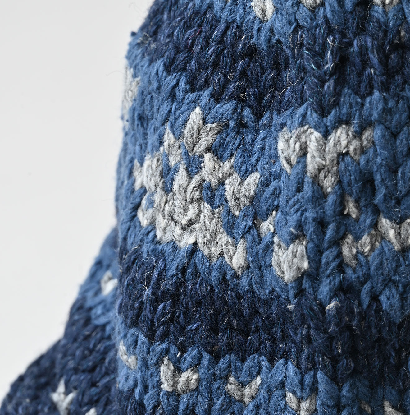 45R Indigo Knit Cowichan Hat
