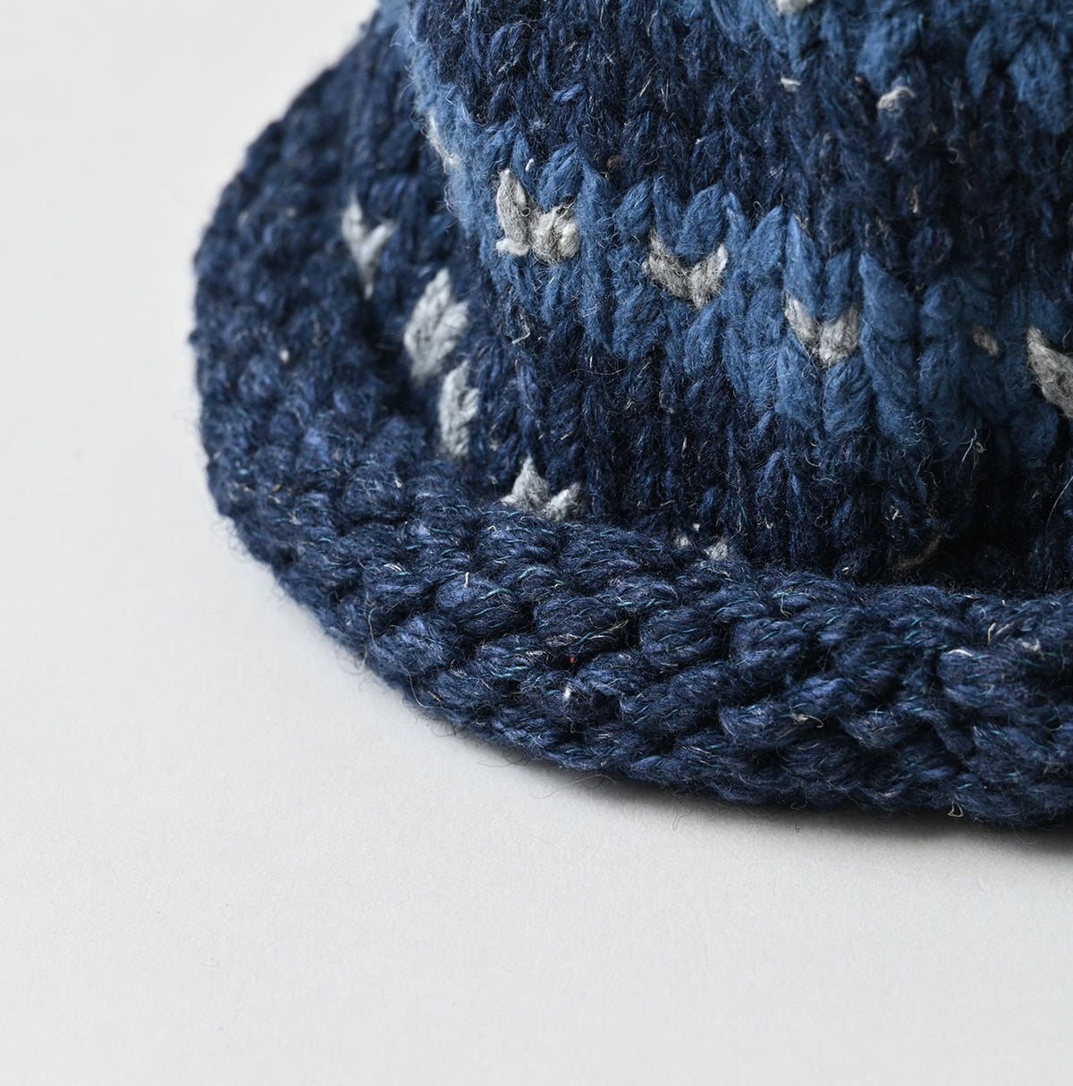 45R Indigo Knit Cowichan Hat