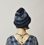 45R Indigo Knit Cowichan Hat