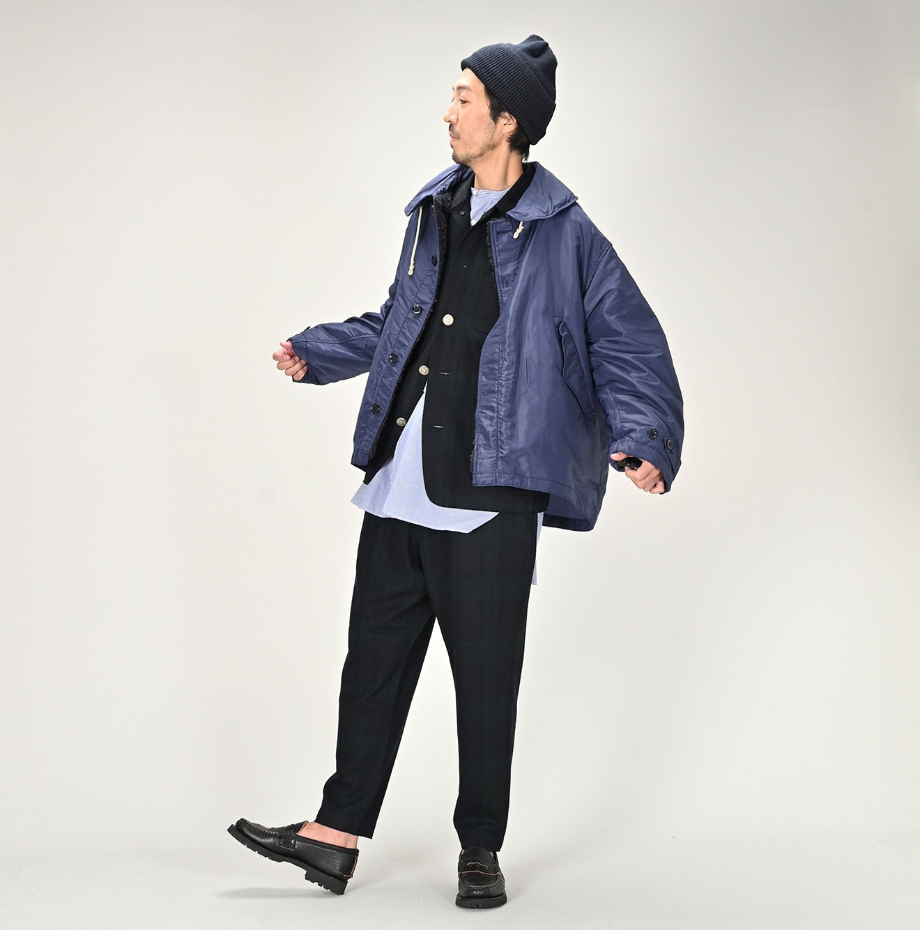 45R Nylon 908 Quilted Blouson