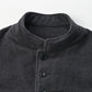 45R Gray Cotton Flannel 908 Stand Collar Vest