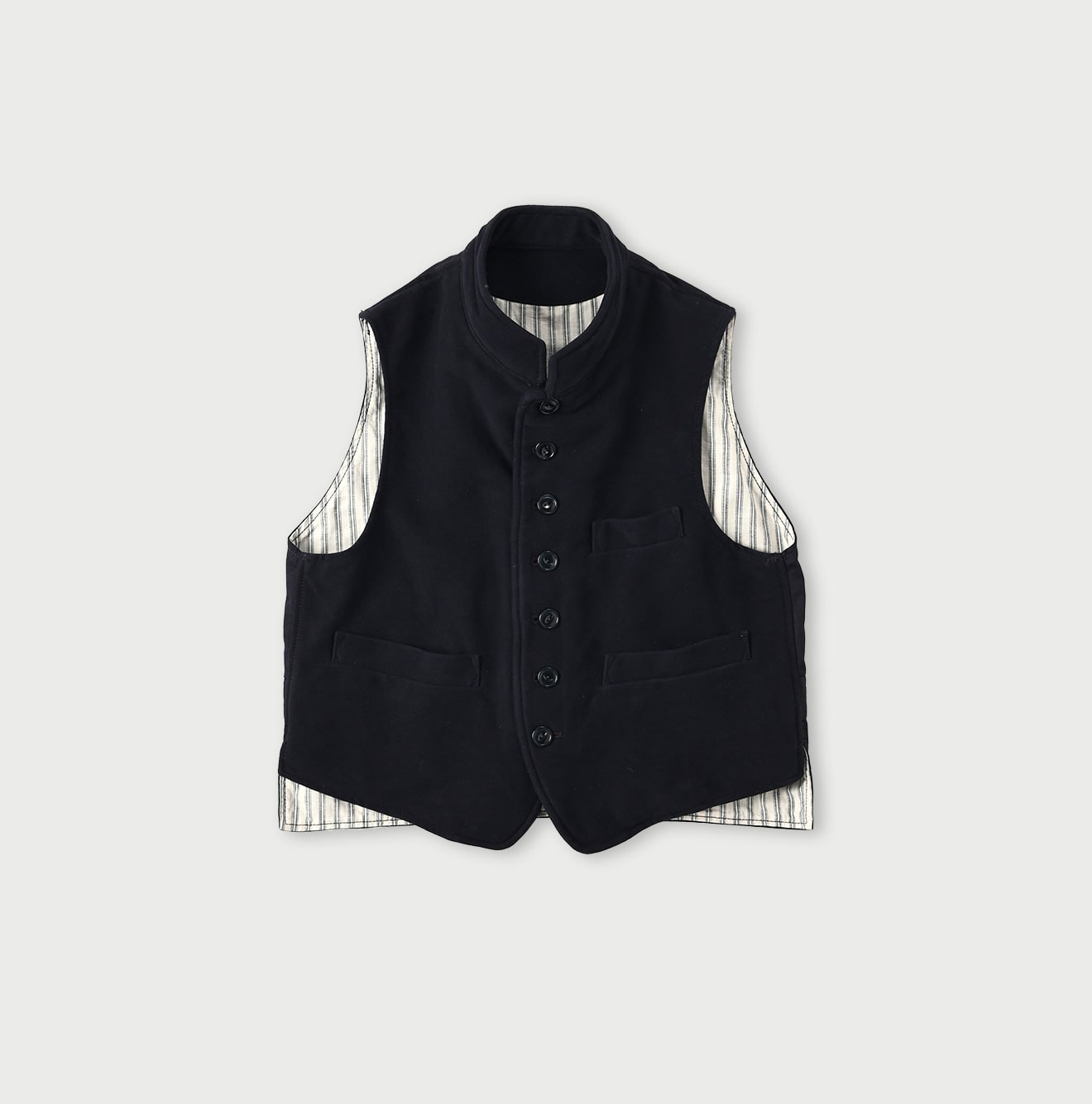 Cotton Flannel 908 Stand Collar Vest (Size 3)