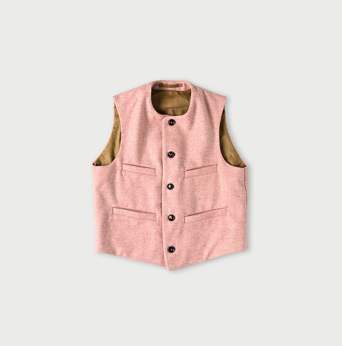 45R England Flannel 908 Cruise Vest - Image 2