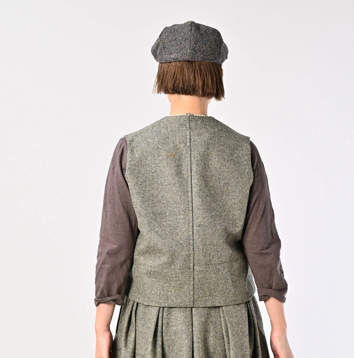 45R England Flannel 908 Cruise Vest - Image 8
