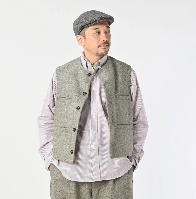 45R England Flannel 908 Cruise Vest - Image 9