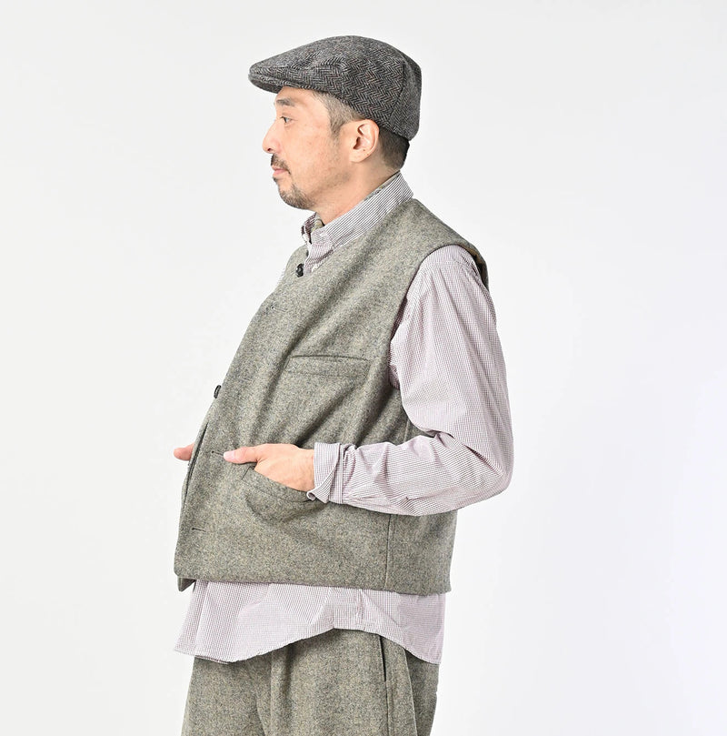 45R England Flannel 908 Cruise Vest - Image 10