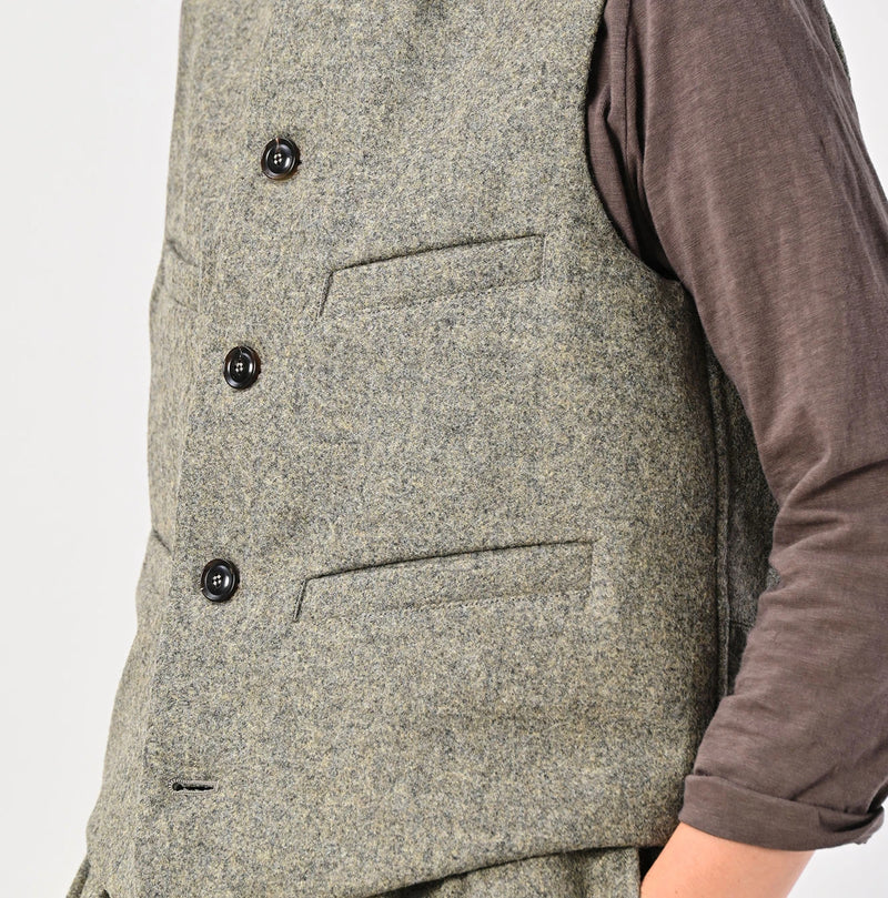 45R England Flannel 908 Cruise Vest - Image 13