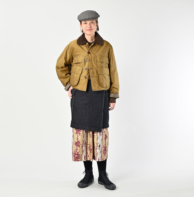 45R Nylon Quilt Annie Hunting Blouson