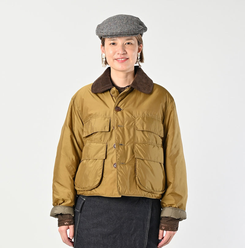 45R Nylon Quilt Annie Hunting Blouson