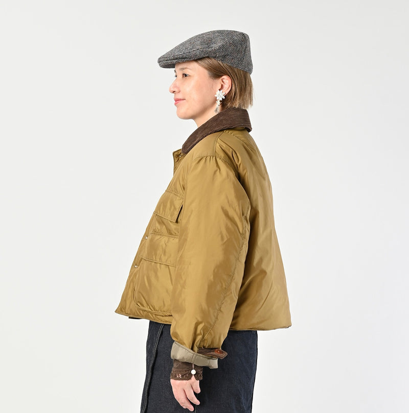 45R Nylon Quilt Annie Hunting Blouson
