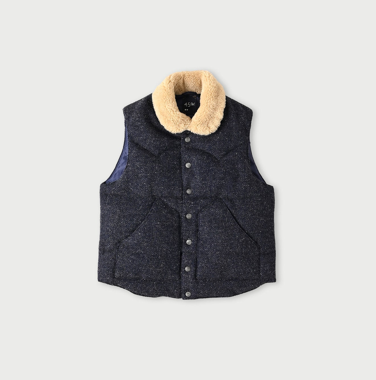 British Tweed 908 Boa Vest