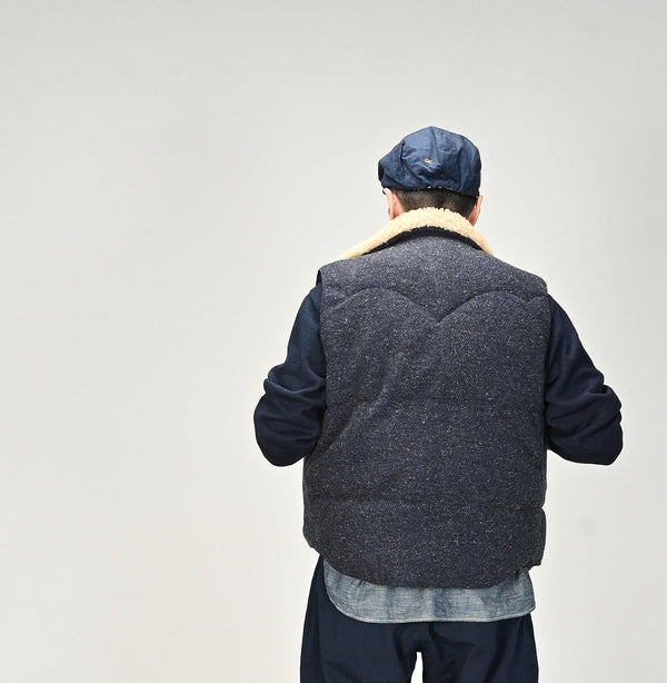 British Tweed 908 Boa Vest - 45R by 45rpm studio