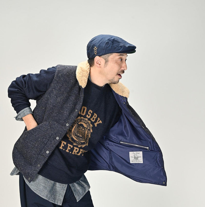 British Tweed 908 Boa Vest - 45R by 45rpm studio - Image 6