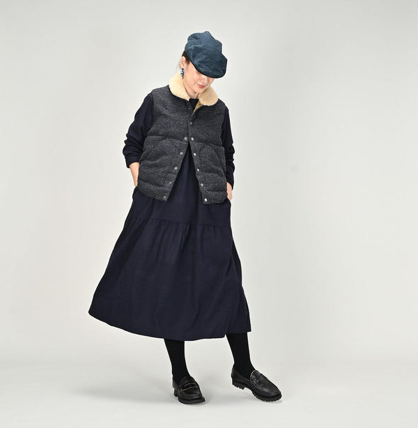 British Tweed 908 Boa Vest - 45R by 45rpm studio