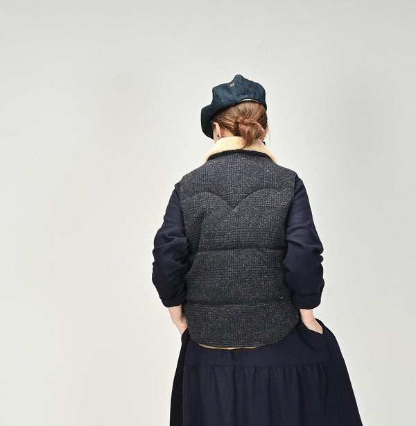 British Tweed 908 Boa Vest - 45R by 45rpm studio