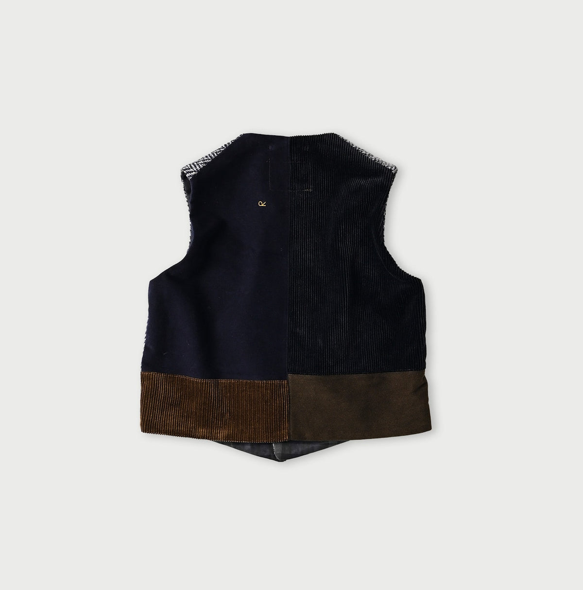 45R Tamatebako Tweed 908 Patchwork Vest