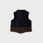 45R Tamatebako Tweed 908 Patchwork Vest