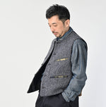 45R Tamatebako Tweed 908 Patchwork Vest