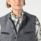 45R Tamatebako Tweed 908 Patchwork Vest