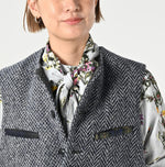 45R Tamatebako Tweed 908 Patchwork Vest