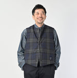45R Tamatebako Tweed 908 Patchwork Vest