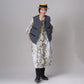45R Tamatebako Tweed 908 Patchwork Vest