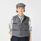 45R Tamatebako Tweed 908 Patchwork Vest